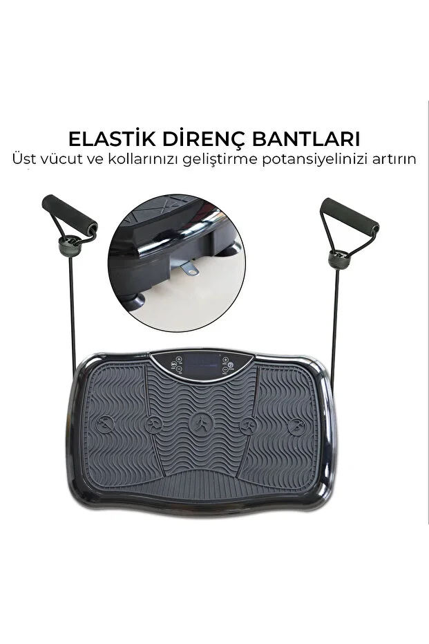 Relax Vibro Vibration Plate – Titreşimli Egzersiz Aleti | Basen, Karın, Kol ve Bacak Spor Cihazı